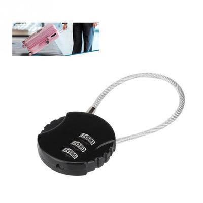 Steel Wire Hiking Travel Accessories Ball Shaped Trunk Locks Gym Padlock Code Lock Bicycle Lock
