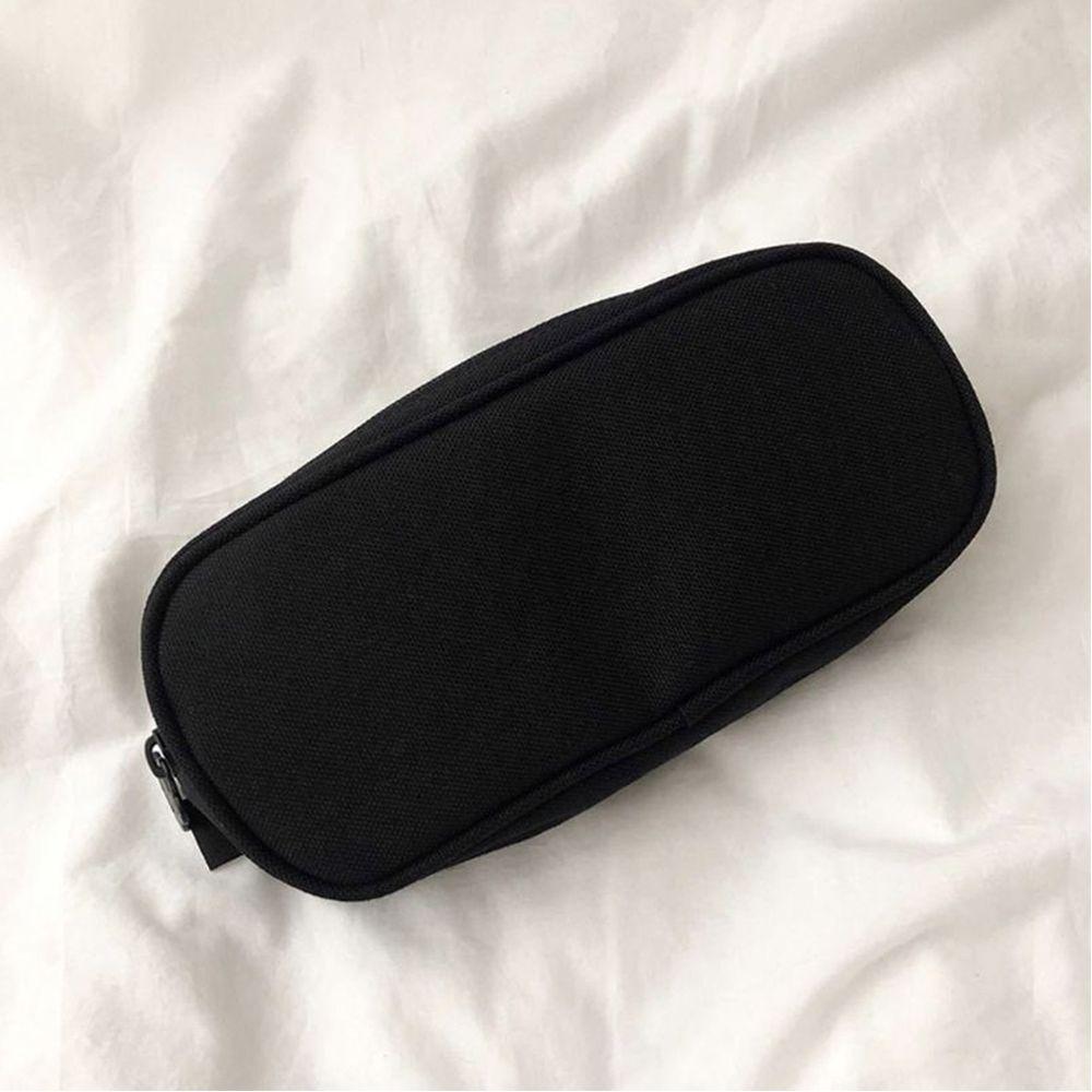 Practical Embroidery Canvas Pencil Bag Kids Gift Pen Case Kawaii Bear