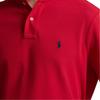 Polo Ralph Lauren Jednokolorowa koszulka polo z krótkim rękawem i kołnierzykiem polo Męskie topy Czerwony 710666997-003