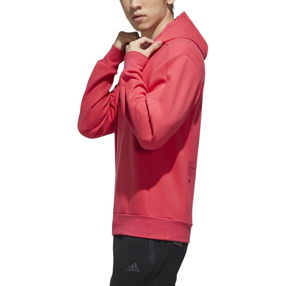Adidas Sweatshirts Men's Pink Hooded Moderate Regular GF4020