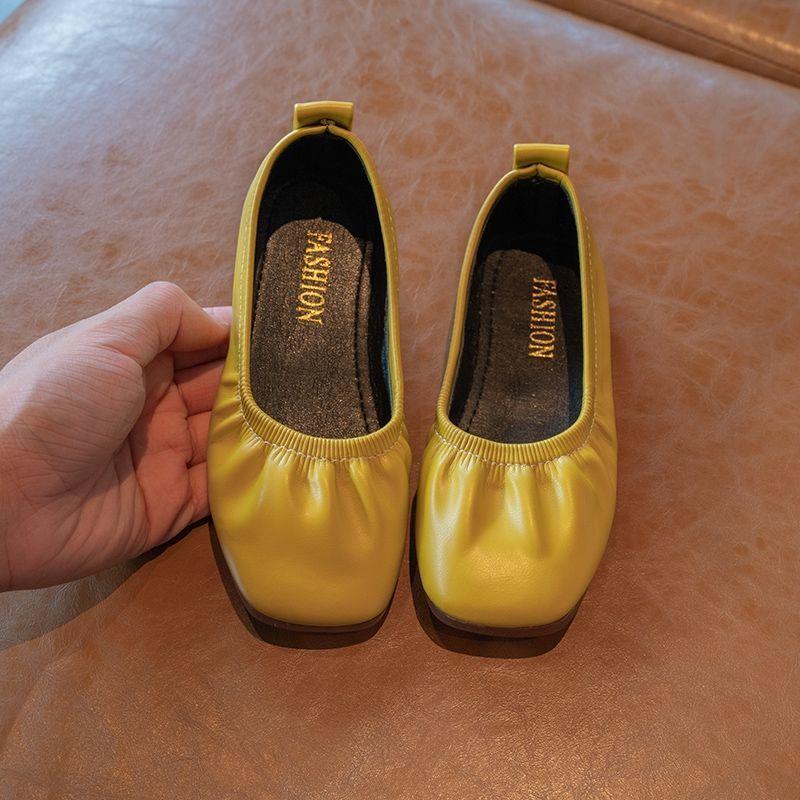 Girls Leather Shoe Dance Kids Shoe for Girls Flats Fashionable Girl School Shoes Girl Princess Shoes Casual Shoes Zapatos Niña