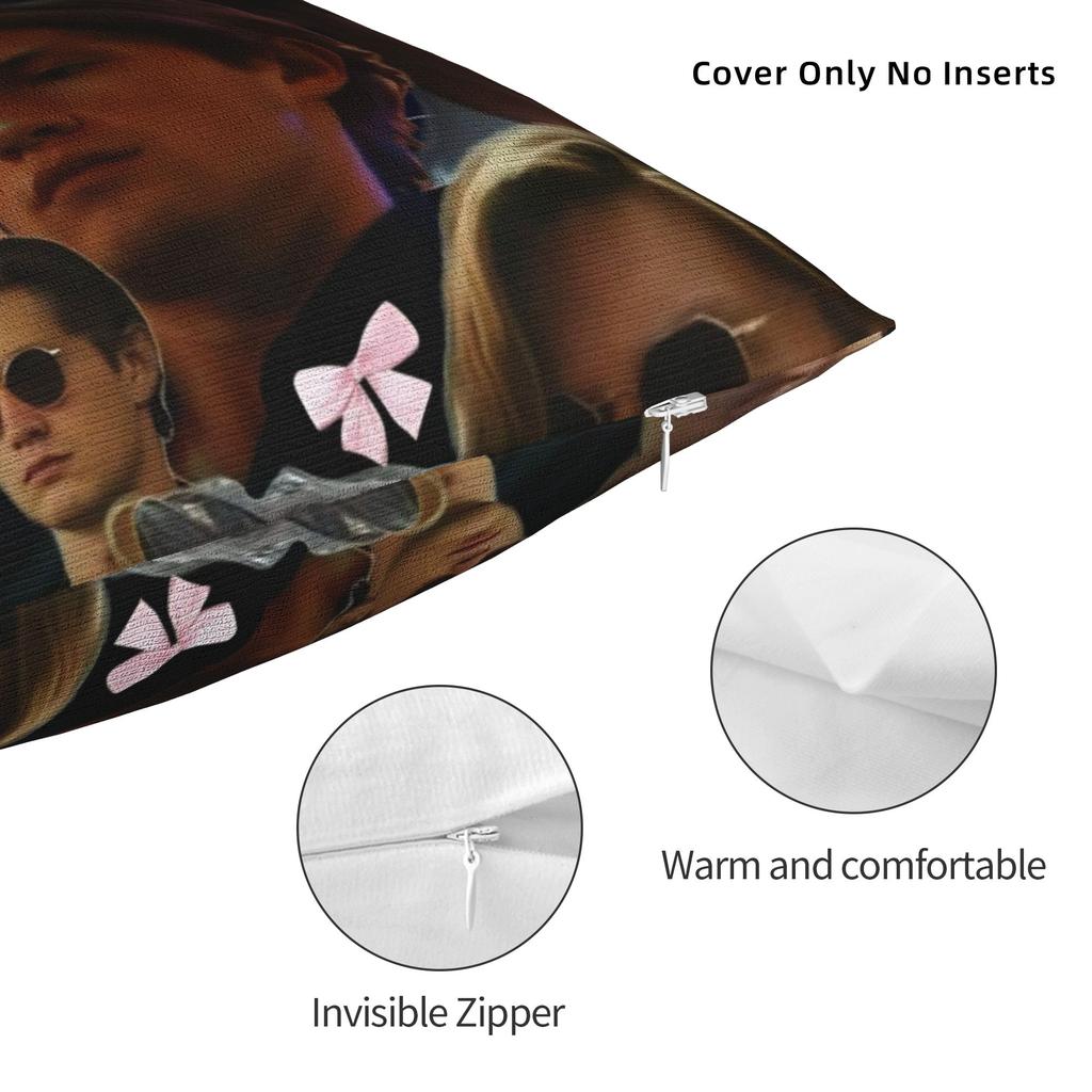 James Beaufort Pillow Cover  Cute Funny Pillow Case For Sofa Couch Bed Living Room Soft Pillowcases Gift Idea