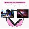 Baby Earmuffs Noise Proof Earmuffs for Children Baby's Ear Shield Headphone (Pink)