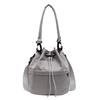 Large-capacity casual bucket bag women's 2025 new casual messenger bag foreign personality lightweight shoulder armpit bag