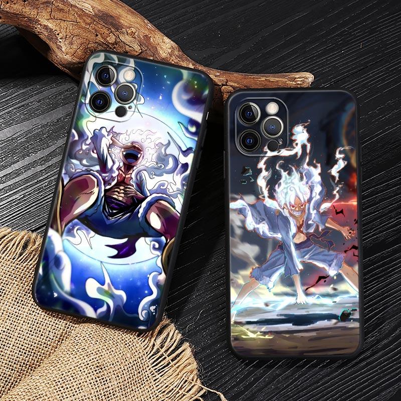 One-Piece Anime Monkey D Luffy Funda For Iphone 17 Case For iPhone 16 15 11 12 13 Mini 17 Pro Max 16 Plus 17E 16E Air Soft Cover