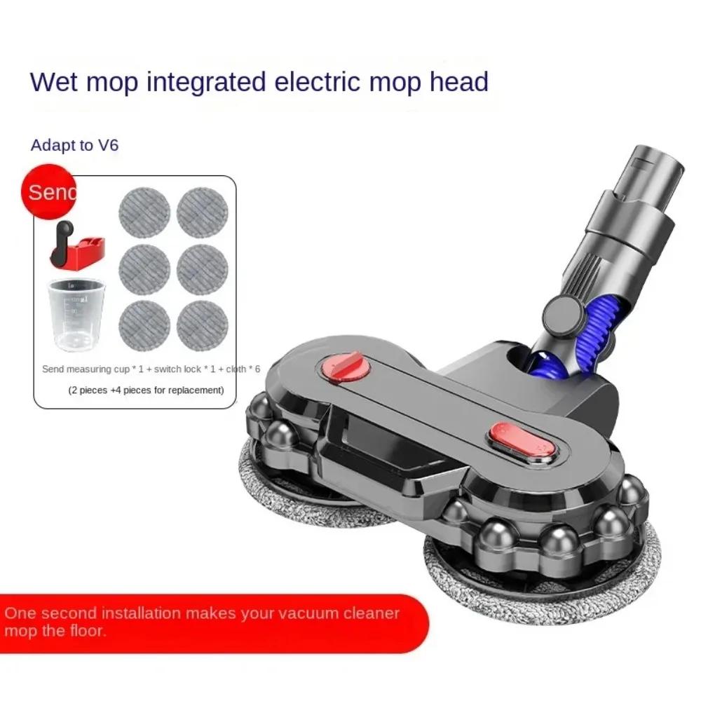 Elektrischer Wischmoppkopf für Dyson V7 V8 V10 V11 V15 G5 mit abnehmbarem Wassertank und Tuch