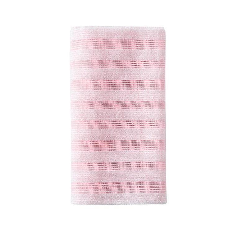 Long Body Scrubber Soft Exfoliating Towel Fast Absorbing Fabric Easy Cleansing Shower Tool for Adults and Family