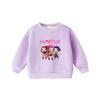 Kinder Mädchen Kpop Jäger Rumi Zoey Mira Rumi Zoey Mira Aufdruck Langarm Rundhals Sweatshirt