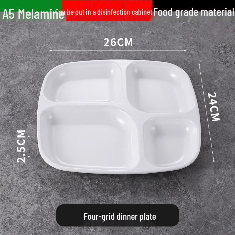 

Melamine Multi-Compartment Canteen Tray