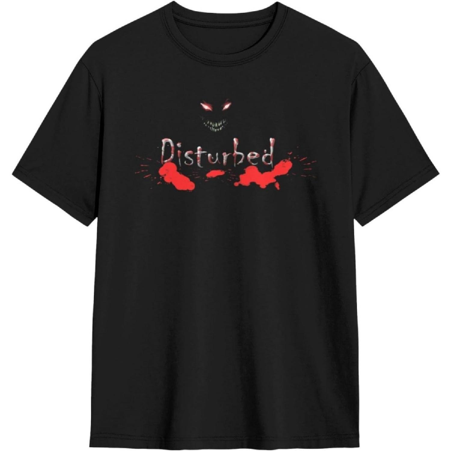 Short Sleeve T-Shirt Disturbed Band T-Shirts for Men and Women Running Shirts Workout Shirt(2) XXXXXL разноцветный