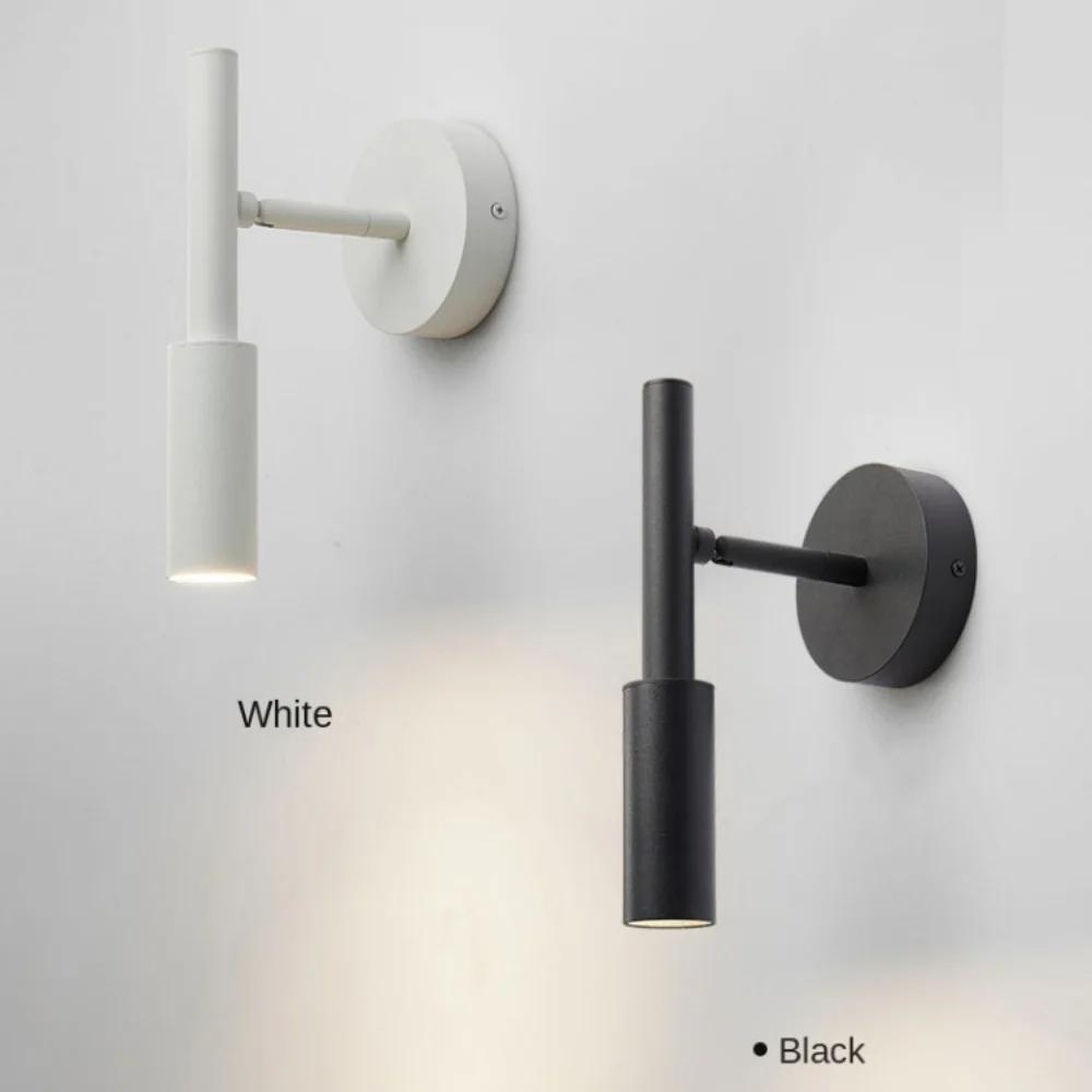Minimalist Nordic Style Bedroom Background Wall Lamp Bedside Reading Light Study Lighting Design Sense Living Room
