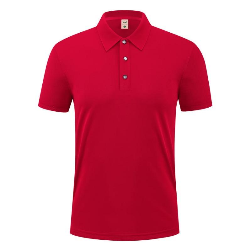 

Classic Uniform Polo T Shirt Men Summer Formal Collar T-shirt For Men Casual Camiseta Polos De Hombre S