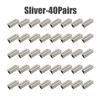 No Sew Magnetic Curtain Clips Light Blocking Fasteners No Drill Home Dorm Room Darkening Hooks for Window Curtain & Bed Net Fixing