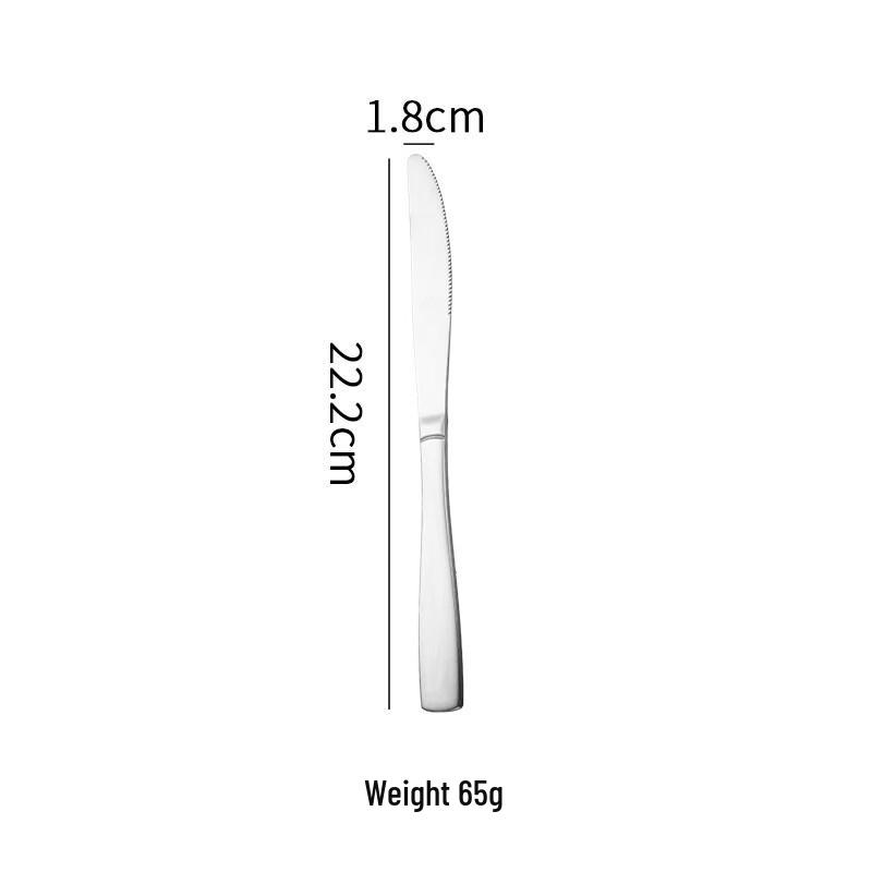 Ruhan Square Handle Stainless Steel Cutlery