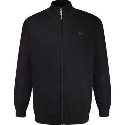 Mens D555 Franco 1 Knitted Full Zip Kingsize Hoodie