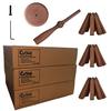 3-Piece Trivet and Bamboo Tripod Mat Set - For Hot Dishes, Frying Pans, and Teapots, Beautiful and Functional Tree-Shaped Design