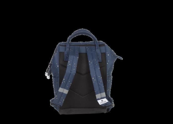 Sac à dos - POL FOX - STAR BLUE - Ouverture pratique - Couleur Bleu Gris - Motif étoilé
