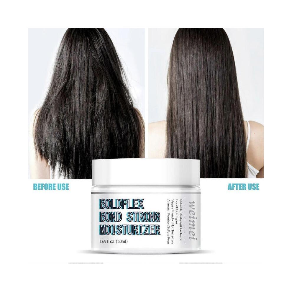 Bond Strong Moisturizing Hair Mask - Bond Restore Treatment for Dry, Damaged Hair - Repair & Nourish Curly, Bleached, Frizzy Hair
