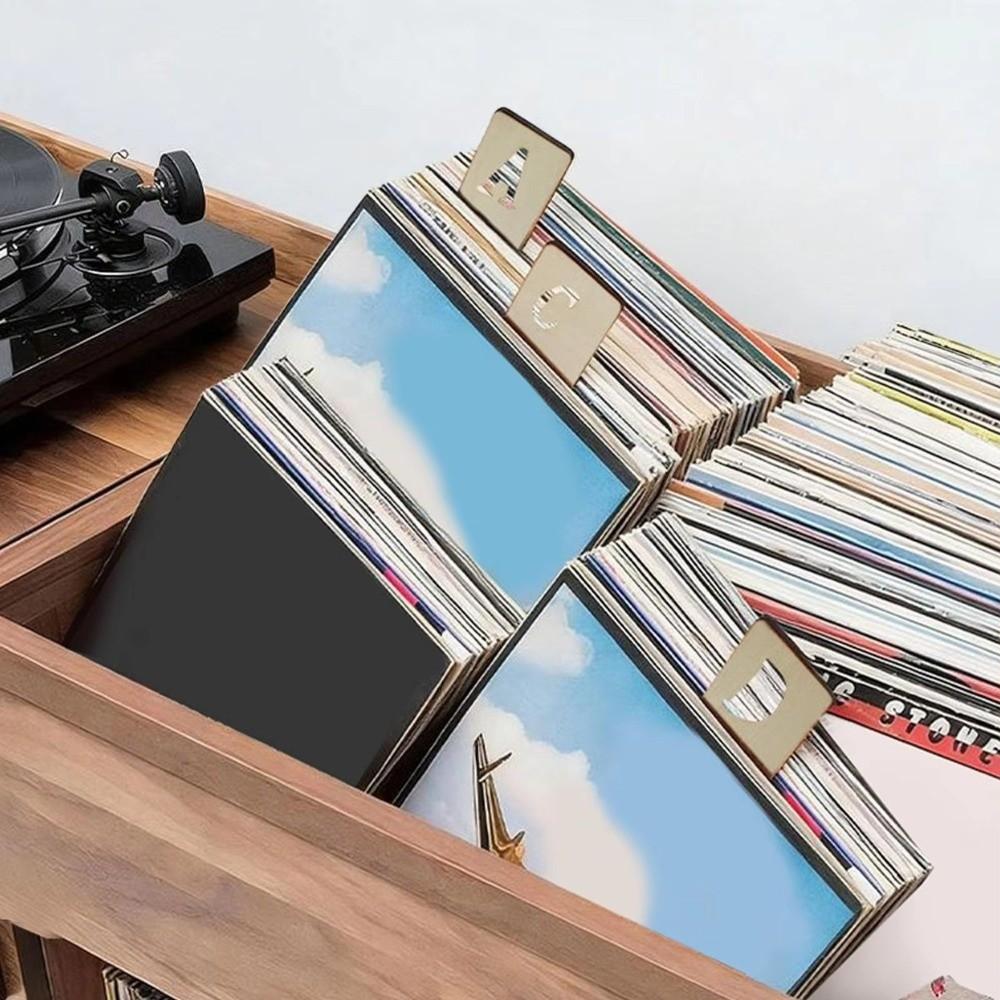Versatile Guide Separator Holder Alphabetical a-Z Record Index Card  Book Shelf