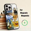 Van Gogh  Phone Case For iPhone17,16,15,14,13,12,11 Plus,Pro Magnetic with Magsafe Wireless Charging