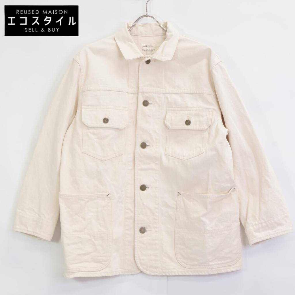 NIGEL CABOURN [WOMAN] Ivory COMBINE COVERALL Jacket 6 off whiteUsed