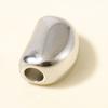 5/10pcs Steel Color Stainless Steel Connector Beads For Jewelry Making Supplies Heart Moon Star Geometric Loose Bead DIY Finding