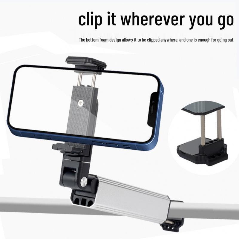 Travel Portable Folding Magnetic Phone Holder - Universal Mini Desktop Stand