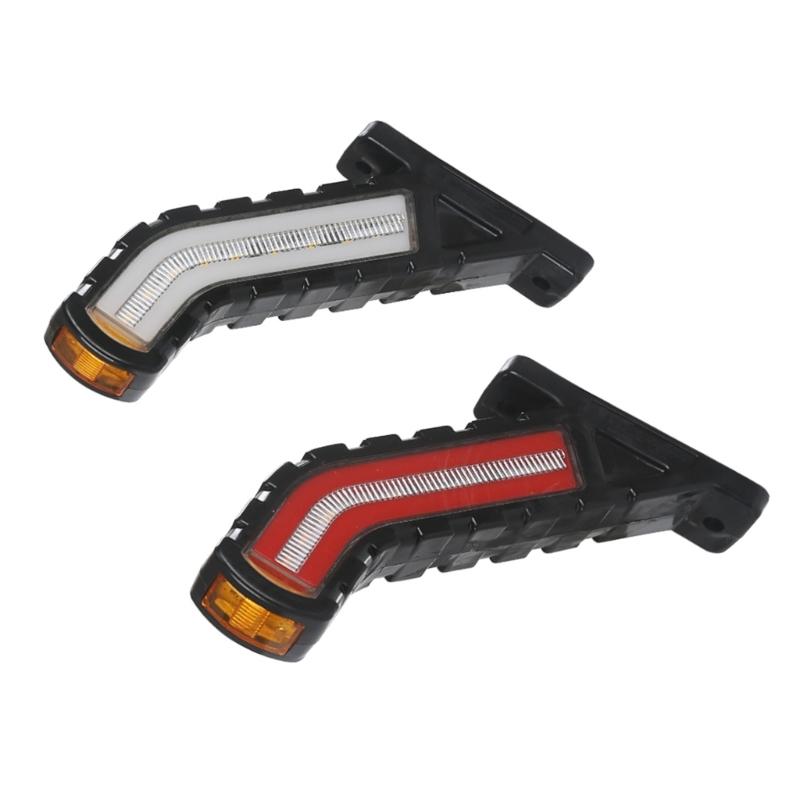 Waterproof 12V 24V Truck Trailer Lights LED Side Marker Position Lamp Lorry Tractor Clearance Lamps Parking Light 1 Pair