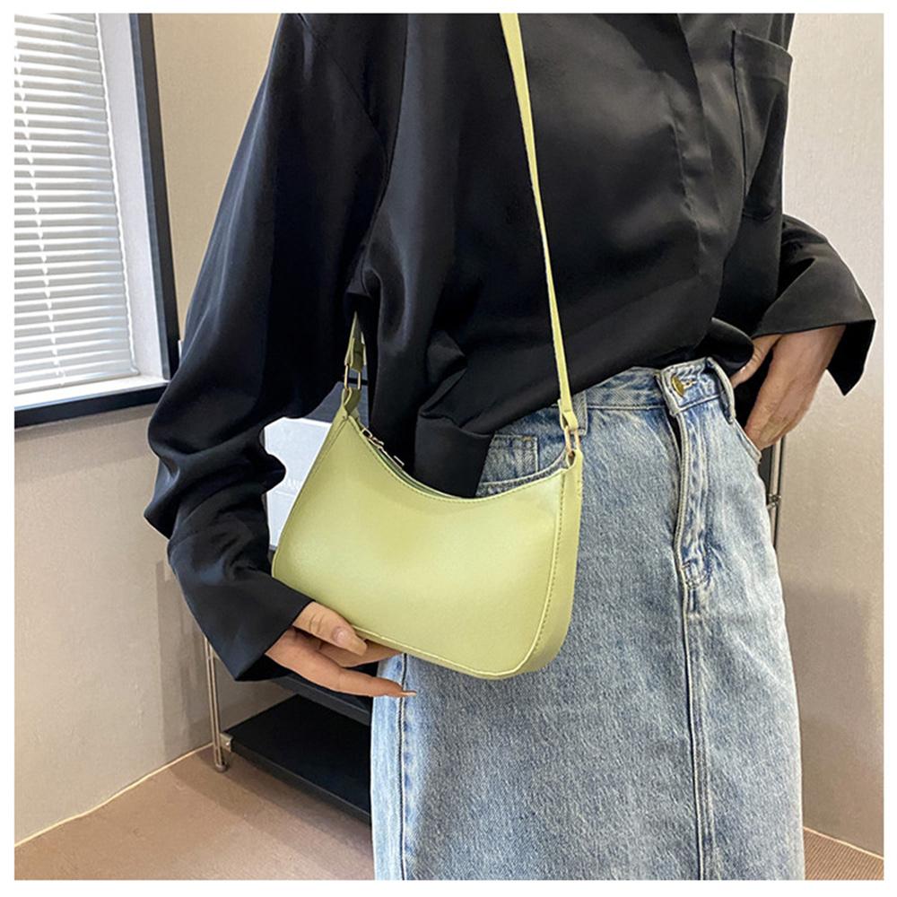 Fashionable Texture Small Square Bag, Women'S Hand-Held Armpit Bag, Stylish Versatile Single Shoulder Women'S Bag