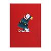 3D Pop Up Christmas Cards Charming Tree and Santa Illustrations Joyful Gift