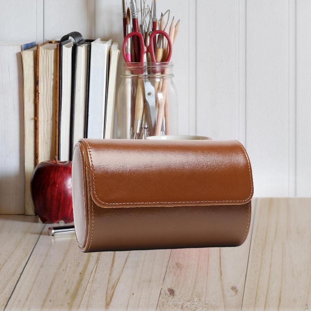 Watch Roll Travel Case Display Container Portable Multifunctional Protection Holder for Gift