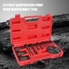 AC Clutch Puller Tool Car Air Conditioning Compressor Hub Remover Service Kit Universal Auto Repair Installer for Garage