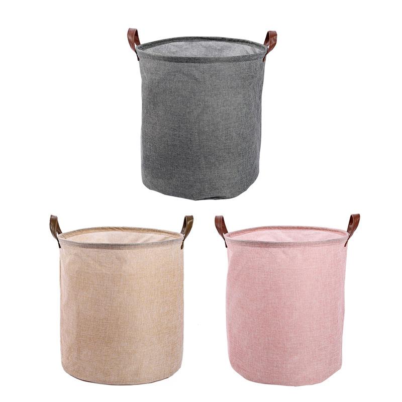 Buy Household Sundries Organize Clothes Storage Bucket Foldable Laundry ...