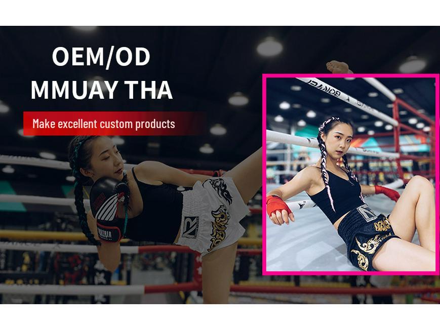 Muay Thai UFC Tréninkové Boxerské Šortky - MMA Zápas Sanda Letní Oblečení