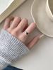PANJBJ 925 Sterling Silver Zircon Ring Ring for Women Geometry Classic Minimalism Versatile Anniversary Jewelry Gift Dropship