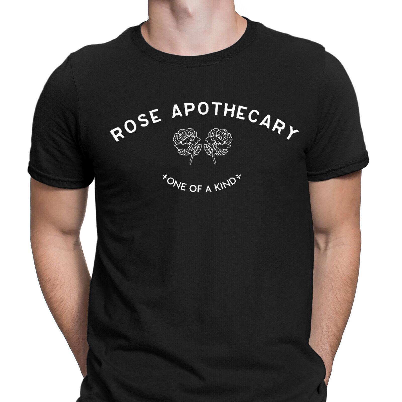 Rose Apothecary One Of A Kind Schitt Creek Funny TV Show Mens 100% Cotton T-shirt Mens Tees Tops Top #DJG S