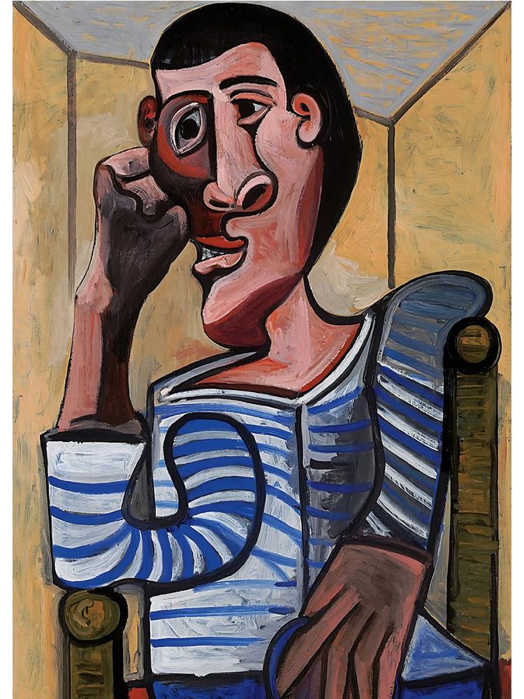 Lot De 3 Toiles Imprimées Picasso Vintage 40x60 Cm - Décoration Murale Moderne, Sans Cadre - Pour Salon, Chambre, Bureau