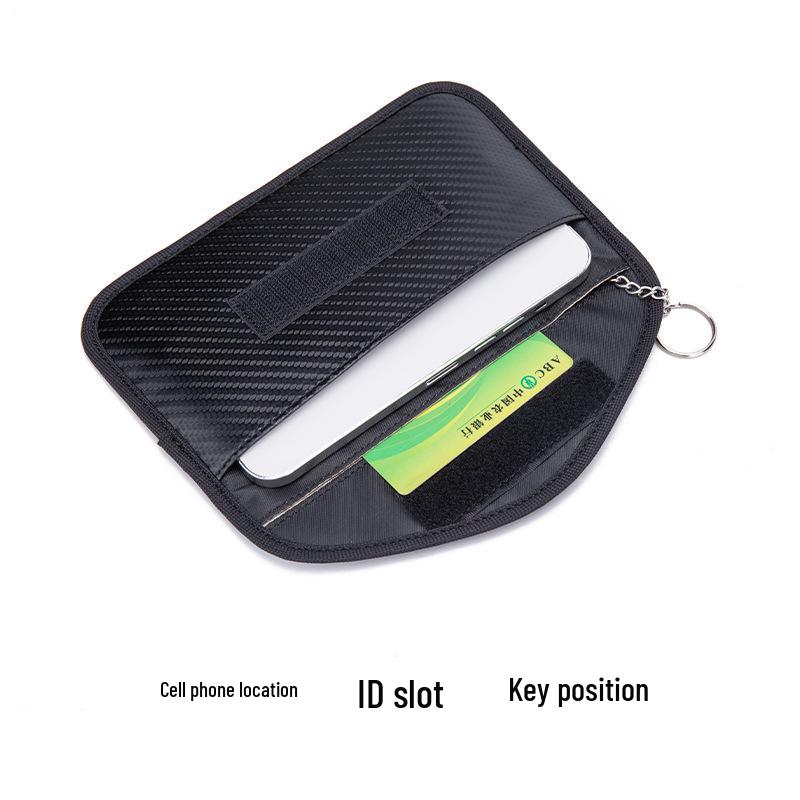 Cross-border RFID Shielding Phone Pouch for Anti-degaussing & Location Protection