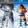 Metal Drill Adapter Ice Auger Adapter Fishing Stopper Disc Anti-Drop Attachment Plate Stainless Steel Accessories Safety Plate