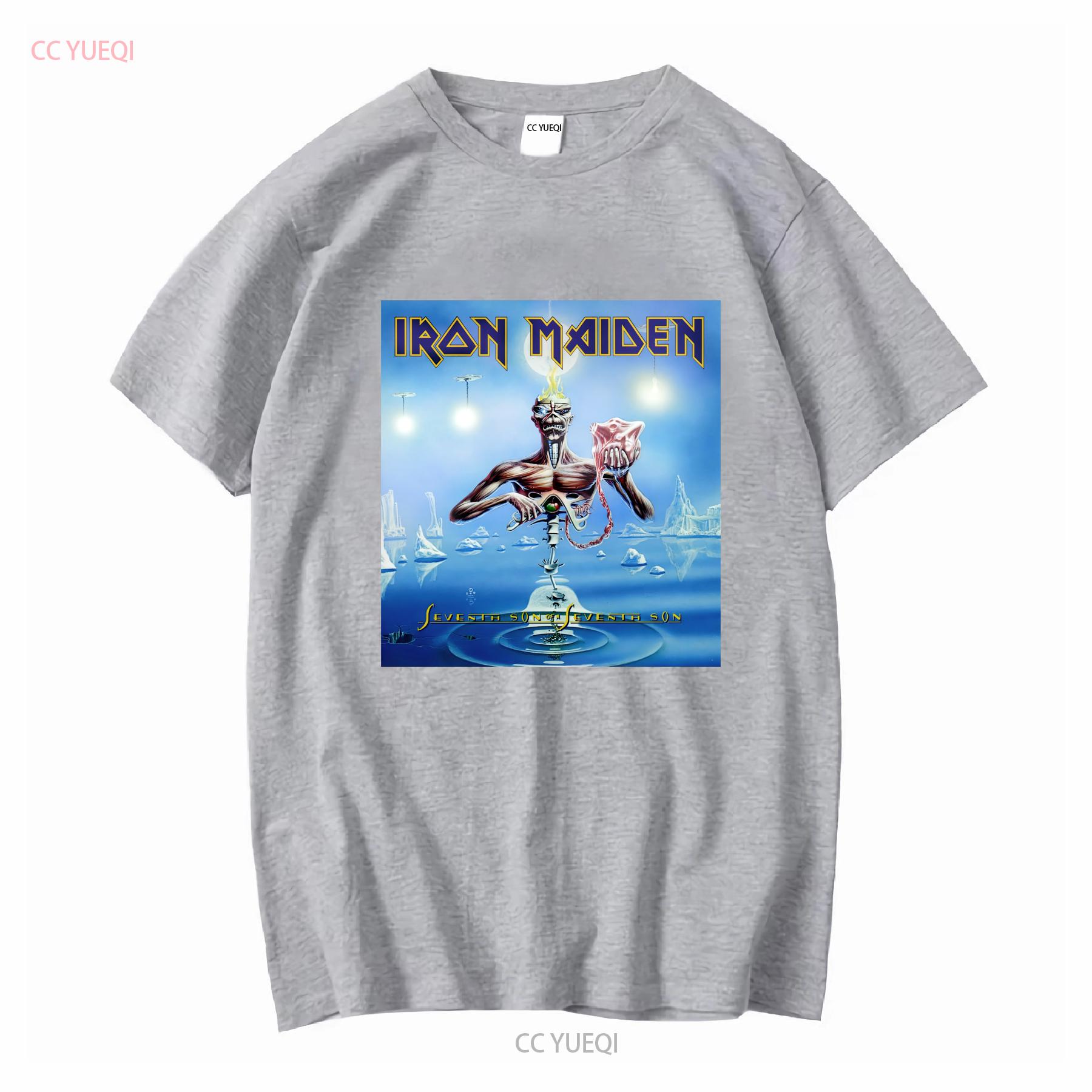

HOT NEW Iron Seventh Son T SHIRT Size S 5XL vintage Washed homme graphic Breathable Comfortable Stretched Top For Everyday Wear M