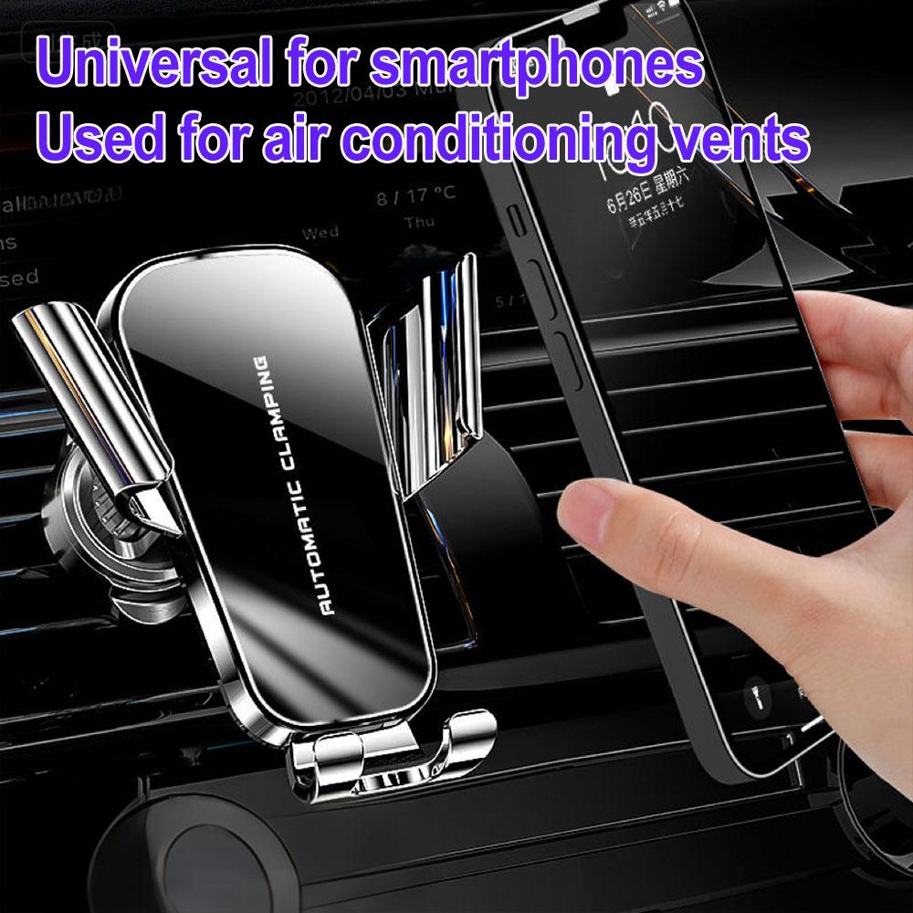 Universal Car Bracket Gravity Auto Phone Holder Car Air Vent Clip Mount Mobile Phone Holder Cell Phone Stand For All Phones