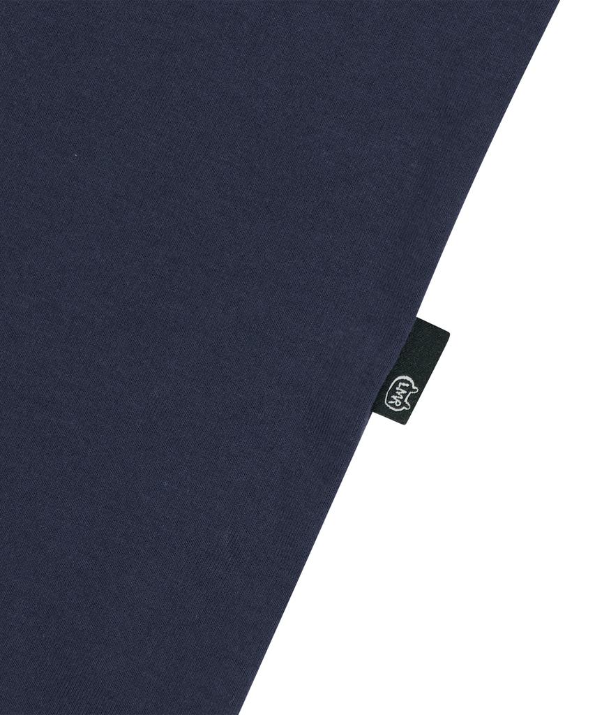 LMR Caricature Shangnyong-I Ringer T-Shirt Navy