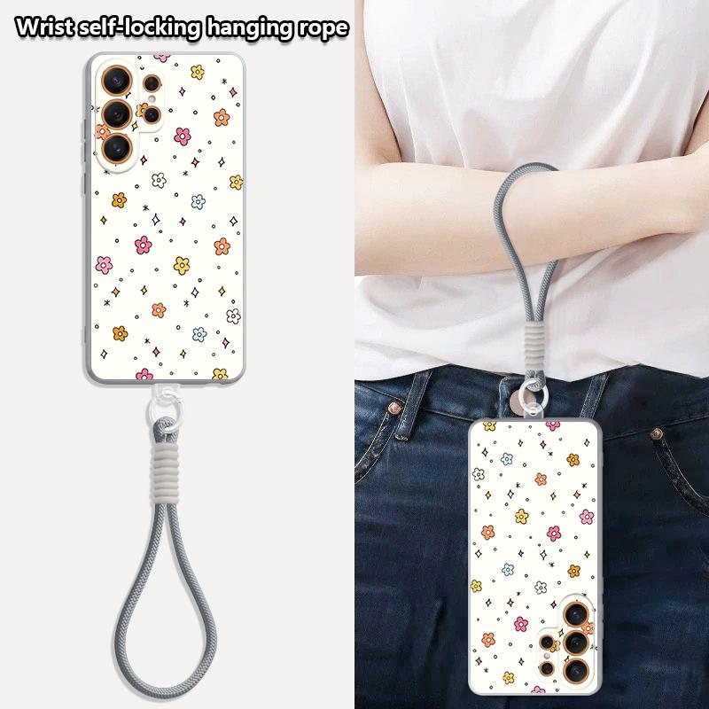 Oil Painting Flower Pattern Case For Samsung S26 Ultra S25 FE S24 S24 Plus A57 A37 A17 A56 A36 A16 A55 A35 A15 A54 5G Hybrid Magnetic Matte Cover