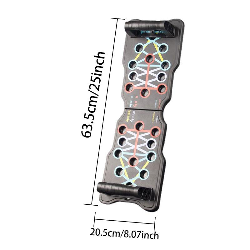 Přenosná multifunkční push-up deska, vysoce zátěžová push-up verze pro trénink více částí, dobrý pomocník pro domácí trénink