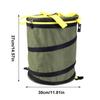 Folding Camping Bucket Outdoor Bucket Folding Storage Trash Bin Water Container Organizer With Lid & Handle For Camping Fishing