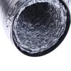 New 4 Inch 100mm Ventilator Pipe PVC Aluminum Tube Air Ventilation Pipe Hose Flexible Exhaust Duct 3/2M Air System Vent Bathroom