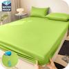 8 Colors, 9 Sizes Waterproof Bedsheet Comfortable Fitted Sheets for All Seasons Perfect for King Beds Soft Bedding Smooth Texture Mattress Protector