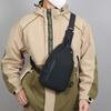 Men Bag Fashion New Solid Color Men Chest Bag Outdoor Casual Fashion One Shoulder Crossbody Bag USB Charging Shoulder Bags