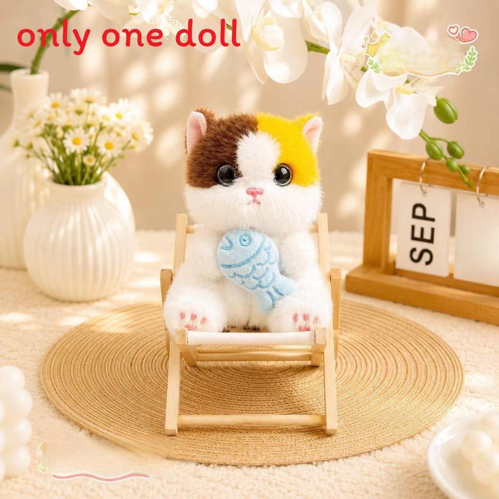 Plush Cat Pendant For Collectors Soft Cotton Toy For Kids And Adults
