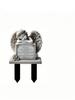 1 classic angel commemorative plaque, ground installation, weather resistant outdoor decoration, Easter commemoration